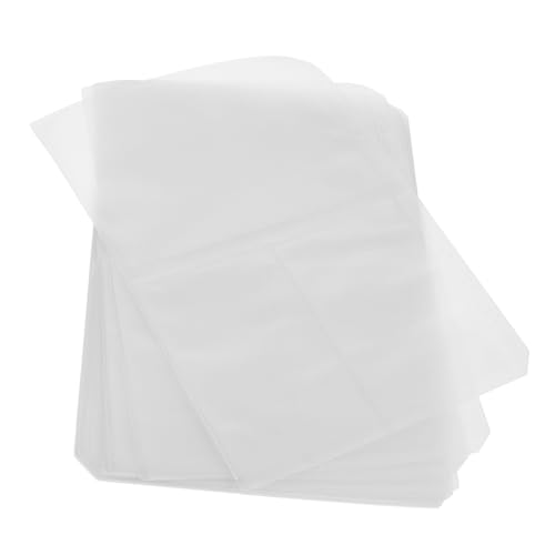 ROMISBABA 15 Stück Teiliges PVC Dokumententaschen Wasserfeste Binder Taschen mit Lochung Vielseitige Aufbewahrung für Belege Fotos Karten für Lose und Notizbücher von ROMISBABA