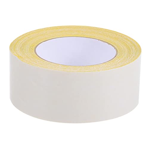 ROMISBABA 1Rolle Doppelseitiges Klebeband Starkes Teppichbodenband Wasserfestes Stoffklebeband für Teppichnähte Verpackung Reparatur und Hochfeste Haftung Leicht Abreißbar von ROMISBABA