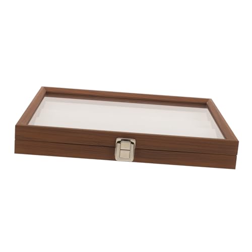 ROMISBABA 1Stück Schmuckschatulle Holz Verschließbare Aufbewahrungsbox für Ringe Ohrringe Elegantes Platzsparend Praktisch für Schmuckaufbewahrung ROMISBABA 1Stück Schmuckschatulle Holz Verschließbare Aufbewahrungsbox für Ringe Ohrringe Elegantes Platzsparend Praktisch für Schmuckaufbewahrung von ROMISBABA