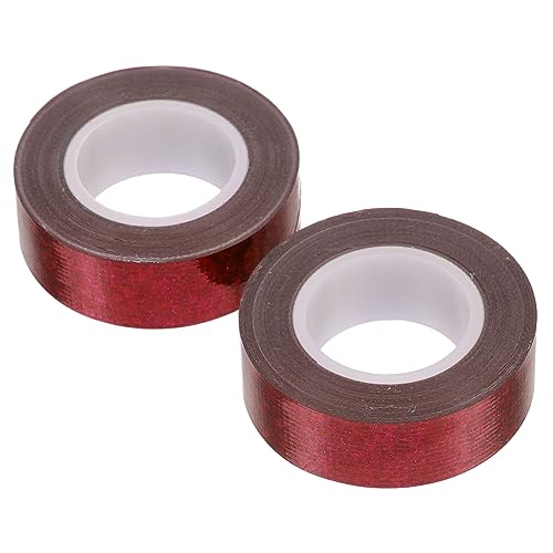 ROMISBABA 2 Rollen Holographisches Klebeband Selbstklebend Stark Haftend für Büro und DIY Rot Einseitig für und Außeneinsatz Beschädigungsfrei Ablösbar ROMISBABA 2 Rollen Holographisches Klebeband Selbstklebend Stark Haftend für Büro und DIY Rot Einseitig für und Außeneinsatz Beschädigungsfrei Ablösbar von ROMISBABA