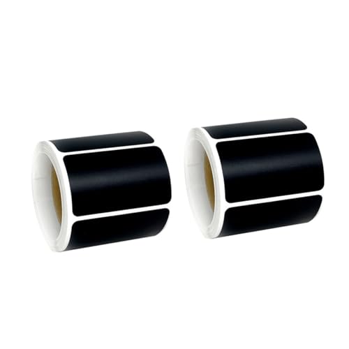 ROMISBABA 2 Rollen Wasserfester Handyaufkleber Etiketten Für Flaschen Klebeetiketten Für Tafeln Wiederverwendbare Aufkleber Für Tafeletiketten Tafelkleister Klebrige Tafelaufkleber Black Pvc ROMISBABA 2 Rollen Wasserfester Handyaufkleber Etiketten Für Flaschen Klebeetiketten Für Tafeln Wiederverwendbare Aufkleber Für Tafeletiketten Tafelkleister Klebrige Tafelaufkleber Black Pvc von ROMISBABA