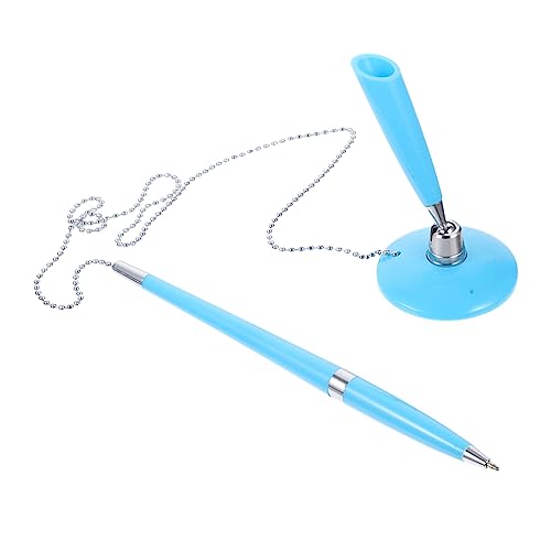 ROMISBABA 2 Stück Sicherheits Kugelschreiber mit Kette Ergonomischer Schreibtisch Stift aus PP für Büro Hotel Zuverlässige Unterschriften Stifte ROMISBABA 2 Stück Sicherheits Kugelschreiber mit Kette Ergonomischer Schreibtisch Stift aus PP für Büro Hotel Zuverlässige Unterschriften Stifte von ROMISBABA