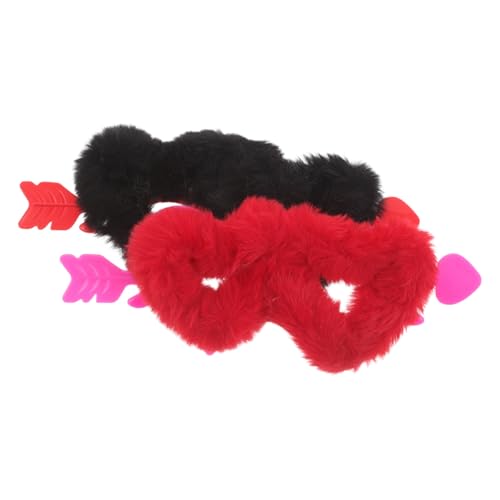 ROMISBABA 2 Stück Teiliges Herzförmige Randlose Sonnenbrillen mit Flauschigem Überzug Verspieltes Design Leichte Cat-eye-form für Junggesellinnenabschiede Hochzeiten Halloween und ROMISBABA 2 Stück Teiliges Herzförmige Randlose Sonnenbrillen mit Flauschigem Überzug Verspieltes Design Leichte Cat-eye-form für Junggesellinnenabschiede Hochzeiten Halloween und von ROMISBABA