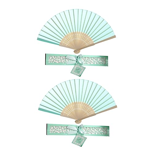 ROMISBABA 2 Stück Teiliges Klassische Faltbare Handfächer im Chinesischen Stil mit Grünem Zart Verarbeitet Aufbewahrungsbox Accessoire für Damen Party und Hochzeit ROMISBABA 2 Stück Teiliges Klassische Faltbare Handfächer im Chinesischen Stil mit Grünem Zart Verarbeitet Aufbewahrungsbox Accessoire für Damen Party und Hochzeit von ROMISBABA