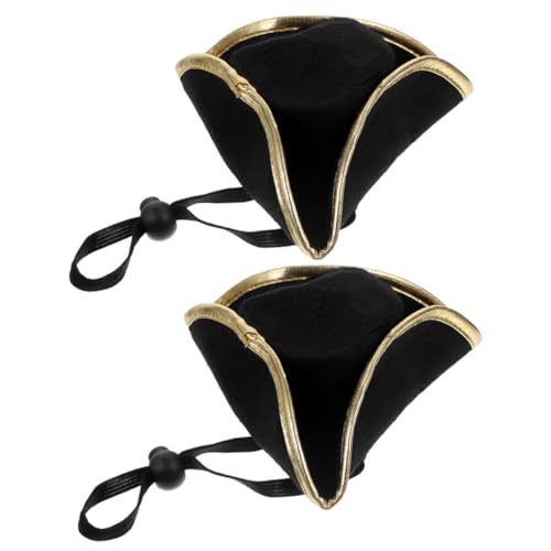 ROMISBABA 2 Stück Teiliges Piratenhut Karnevalskostüm Leichtes Material Elastisches Band für Karneval Party Cosplay Bühnenauftritt Zubehör ROMISBABA 2 Stück Teiliges Piratenhut Karnevalskostüm Leichtes Material Elastisches Band für Karneval Party Cosplay Bühnenauftritt Zubehör von ROMISBABA