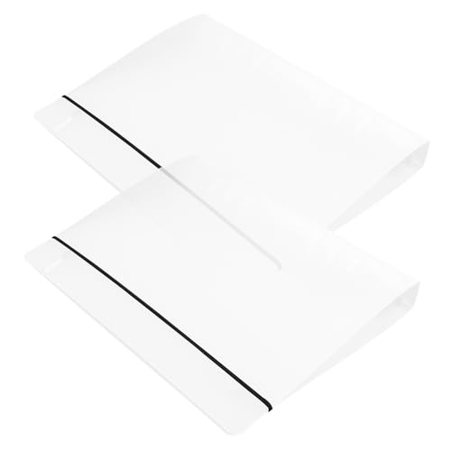 ROMISBABA 2 Stück Teiliges Pp material Ringbuch mit Gummiband Halbtransparente Hefthülle Flexibler Organizer für Dokumente Handliches Notizbuch mit Langlebigem Schutzcover Leicht zu ROMISBABA 2 Stück Teiliges Pp material Ringbuch mit Gummiband Halbtransparente Hefthülle Flexibler Organizer für Dokumente Handliches Notizbuch mit Langlebigem Schutzcover Leicht zu von ROMISBABA