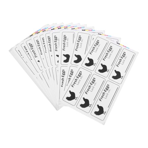 ROMISBABA 20 Blatt Eierkarton Datumsetiketten Beschreibbare Aufkleber für Frische Hühnereier Vielseitige Lebensmittel Datumsstempel für Bauernhof Haushalt und Verkauf Einfache Anwendung für ROMISBABA 20 Blatt Eierkarton Datumsetiketten Beschreibbare Aufkleber für Frische Hühnereier Vielseitige Lebensmittel Datumsstempel für Bauernhof Haushalt und Verkauf Einfache Anwendung für von ROMISBABA