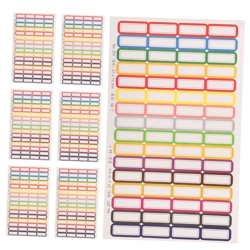 ROMISBABA 20 Blatt Kleine Selbstklebende Namensetiketten Wiederverwendbar Ablösbar Beschriftbar Vielseitige Aufkleber für Ordnung Personalisierte Labels für Gläser Ordner Schule Büro Laptop ROMISBABA 20 Blatt Kleine Selbstklebende Namensetiketten Wiederverwendbar Ablösbar Beschriftbar Vielseitige Aufkleber für Ordnung Personalisierte Labels für Gläser Ordner Schule Büro Laptop von ROMISBABA