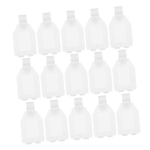 ROMISBABA 20 Stück Preisetiketten Halter für Supermärkte Halter für Tags aus Material Transparent Einfache Installation für Preisanzeigen Geschäften ROMISBABA 20 Stück Preisetiketten Halter für Supermärkte Halter für Tags aus Material Transparent Einfache Installation für Preisanzeigen Geschäften von ROMISBABA