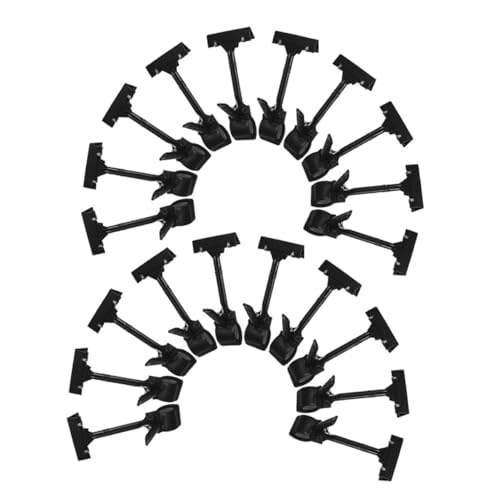 ROMISBABA 20 Stück Teiliges Drehbarer Kunststoff Preisschildhalter Clips T-förmige Mehrzweck Ladenschildhalter für Stabile Warenpräsentation im Einzelhandel Supermarkt Regal ROMISBABA 20 Stück Teiliges Drehbarer Kunststoff Preisschildhalter Clips T-förmige Mehrzweck Ladenschildhalter für Stabile Warenpräsentation im Einzelhandel Supermarkt Regal von ROMISBABA