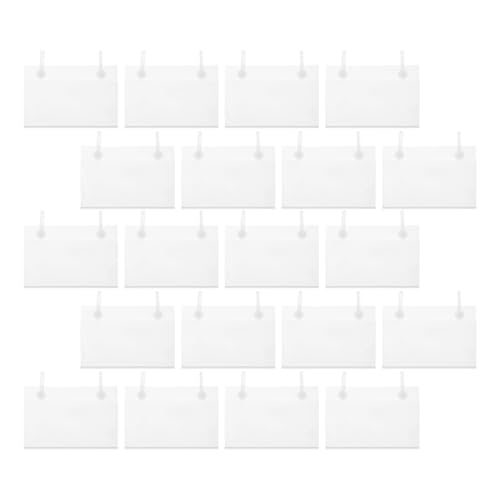 ROMISBABA 20 Stück Teiliges Transparente Preisschildhalter Clips für Körbe und Metallregale Wiederverwendbare Kunststoff Etikettenhalter mit Schnappverschluss für Supermarkt Lager und ROMISBABA 20 Stück Teiliges Transparente Preisschildhalter Clips für Körbe und Metallregale Wiederverwendbare Kunststoff Etikettenhalter mit Schnappverschluss für Supermarkt Lager und von ROMISBABA