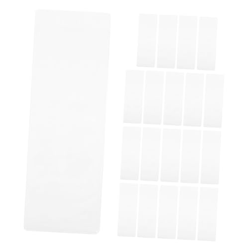 ROMISBABA 20 Stück Teiliges Transparente Pvc lesezeichenhüllen mit Loch Wasserfest Bruchsicher Schützende Plastikhüllen für Fotoalben Rezeptbücher Notizbücher Planer Journal und Reisen für ROMISBABA 20 Stück Teiliges Transparente Pvc lesezeichenhüllen mit Loch Wasserfest Bruchsicher Schützende Plastikhüllen für Fotoalben Rezeptbücher Notizbücher Planer Journal und Reisen für von ROMISBABA