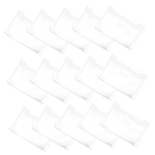 ROMISBABA 20 Stück Teiliges Transparentes Dokumententaschen aus Robustem PP Material Multifunktionale Leichte Aufbewahrungstaschen für Dokumente Quittungen und Unterlagen Praktische von ROMISBABA