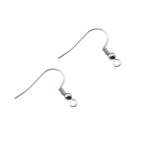 ROMISBABA 200 Stück Allergie Ohrhaken Ohrring Zubehör Weiß Einfaches DIY Ohrschmuck für Damen Schmuckteile zum Selbermachen ROMISBABA 200 Stück Allergie Ohrhaken Ohrring Zubehör Weiß Einfaches DIY Ohrschmuck für Damen Schmuckteile zum Selbermachen von ROMISBABA