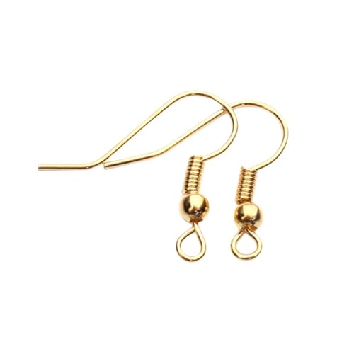 ROMISBABA 200 Stück DIY Ohrhaken Ohrschmuckteile Allergie Ohrhaken Ohrringzubehör für Frauen Einfache Ohrringteile zum Selbermachen und Täglichem Tragen ROMISBABA 200 Stück DIY Ohrhaken Ohrschmuckteile Allergie Ohrhaken Ohrringzubehör für Frauen Einfache Ohrringteile zum Selbermachen und Täglichem Tragen von ROMISBABA