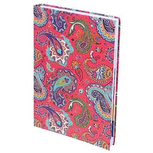 ROMISBABA 2023 Notizblock Zeitschrift Notizbilder Tasche klein Pads schreibutensilien write board notiztafel kladden kompakte Notizblöcke Kompakter Planer Notizblock weißes Offsetpapier rot von ROMISBABA