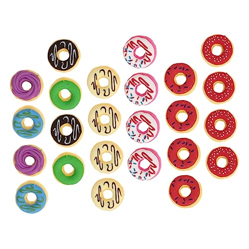 ROMISBABA 24 Stück Teiliges Bunter Radiergummis Süße Donut Form Lustige Radiergummis für Mitgebsel für Kindergeburtstage und Schulgeschenke Sammlerstücke für Kleine Künstler ROMISBABA 24 Stück Teiliges Bunter Radiergummis Süße Donut Form Lustige Radiergummis für Mitgebsel für Kindergeburtstage und Schulgeschenke Sammlerstücke für Kleine Künstler von ROMISBABA