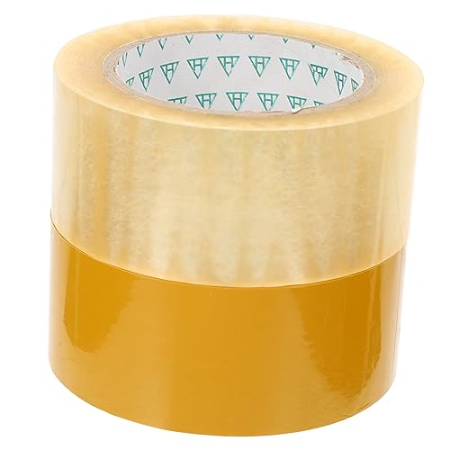 ROMISBABA 2Rollen Transparente Verpackungsbänder mit Starkem Kleber Langlebige Klebebänder für Umzug Büro Schule und Kartonversiegelung pro für ROMISBABA 2Rollen Transparente Verpackungsbänder mit Starkem Kleber Langlebige Klebebänder für Umzug Büro Schule und Kartonversiegelung pro für von ROMISBABA