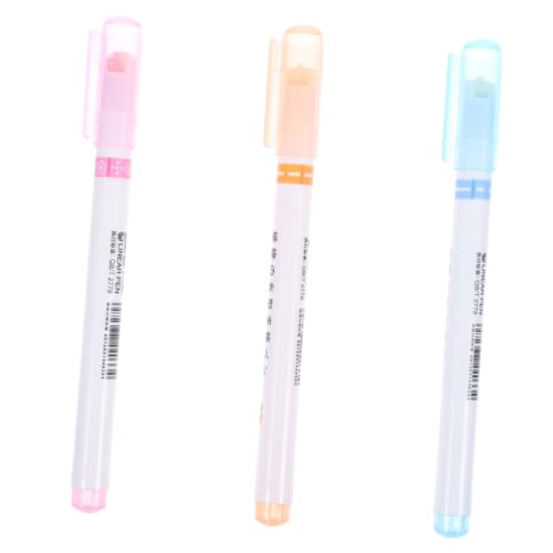 ROMISBABA 3 Stück Farbige Marker mit Roller Spitze Schnelltrocknend Leichte Textmarker für Schule Büro Alltag für Notizen und Markierungen Geschenkidee für Schüler Lehrer ROMISBABA 3 Stück Farbige Marker mit Roller Spitze Schnelltrocknend Leichte Textmarker für Schule Büro Alltag für Notizen und Markierungen Geschenkidee für Schüler Lehrer von ROMISBABA