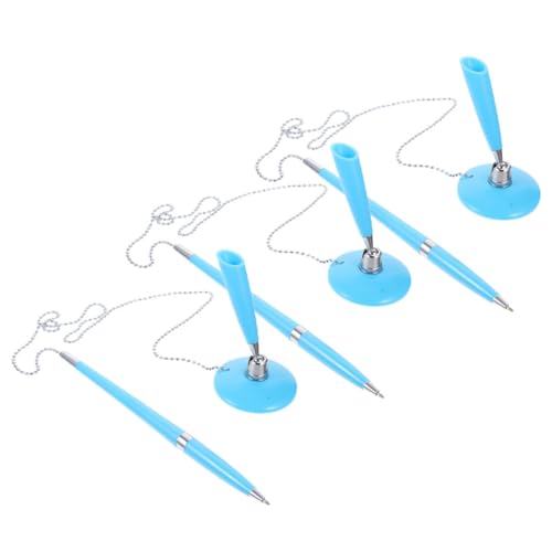 ROMISBABA 3 Stück Robuste Desktop Kugelschreiber mit Kette Glattes Schreiben Schnelltrocknende Ergonomisch für Büro Bank und Hotel Praktische Feste Thekenstifte ROMISBABA 3 Stück Robuste Desktop Kugelschreiber mit Kette Glattes Schreiben Schnelltrocknende Ergonomisch für Büro Bank und Hotel Praktische Feste Thekenstifte von ROMISBABA