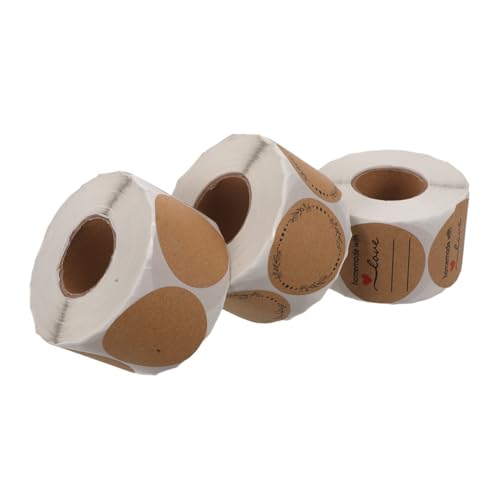 ROMISBABA 3 Stück Runde Selbstklebende Etiketten mit Starker Haftung Beschreibbare Klebeetiketten für Versand Verpackung Backen und Kleine Unternehmen Vielseitig und Sicher Versiegelnd ROMISBABA 3 Stück Runde Selbstklebende Etiketten mit Starker Haftung Beschreibbare Klebeetiketten für Versand Verpackung Backen und Kleine Unternehmen Vielseitig und Sicher Versiegelnd von ROMISBABA