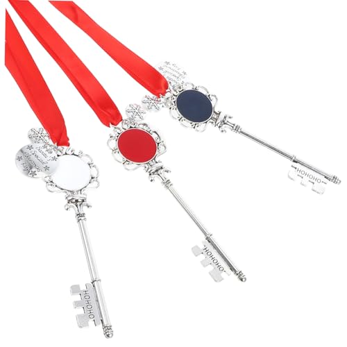 ROMISBABA 3 Stück Weihnachtsschmuck Weihnachten Christbaumschmuck Party Schlüsselbund Weihnachts-schlüsselanhänger Weihnachtsschlüssel Weihnachtsdekorationen Stichworte Zinklegierung ROMISBABA 3 Stück Weihnachtsschmuck Weihnachten Christbaumschmuck Party Schlüsselbund Weihnachts-schlüsselanhänger Weihnachtsschlüssel Weihnachtsdekorationen Stichworte Zinklegierung von ROMISBABA
