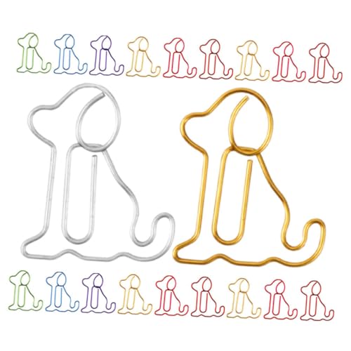 ROMISBABA Dekorative Büroklammern 30 Stück Mini-clips in Hundeform Lesezeichen Für Büro Und Zuhause ROMISBABA Dekorative Büroklammern 30 Stück Mini-clips in Hundeform Lesezeichen Für Büro Und Zuhause von ROMISBABA