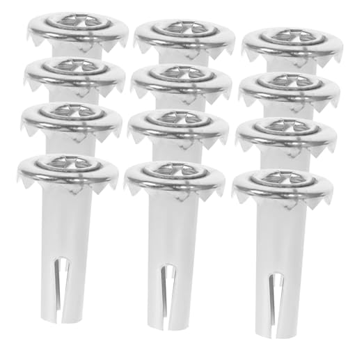 ROMISBABA 30 Stück Teiliges Metallhülsen für Möbelrollen Robuste Caster Stem Sleeve mit Hammerkopf Rostbeständig Praktische Einsteckhülsen für Stuhl Möbelbeine Vielseitig Einsetzbar von ROMISBABA