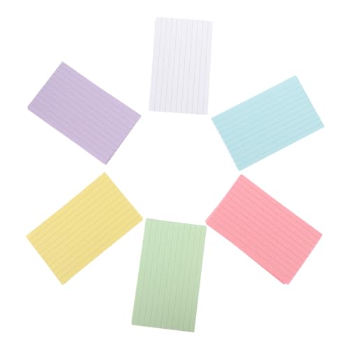ROMISBABA 300 Blatt Bunte Karteikarten Linierte Notizkarten für Büro und Schule Praktische Schreibkarten für Vokabeln DIY Tags und Planung Farben ROMISBABA 300 Blatt Bunte Karteikarten Linierte Notizkarten für Büro und Schule Praktische Schreibkarten für Vokabeln DIY Tags und Planung Farben von ROMISBABA