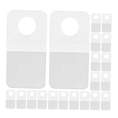 ROMISBABA 300 Stück PVC Selbstklebende Transparente Hang Tabs mit Schlitzloch Wiederverwendbare Etikettenhalter für Laden Einzelhandelsdisplays Vielseitig für Duty Tags und Beschriftungen ROMISBABA 300 Stück PVC Selbstklebende Transparente Hang Tabs mit Schlitzloch Wiederverwendbare Etikettenhalter für Laden Einzelhandelsdisplays Vielseitig für Duty Tags und Beschriftungen von ROMISBABA