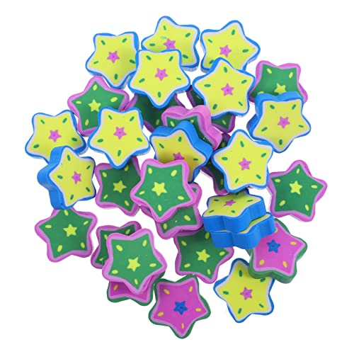 ROMISBABA 32Stücke Cartoon Radiergummis für Süße Radiergummis im Fünf Punkte Star Design Perfektes für Schüler und Kleine Preise für Schulbedarf ROMISBABA 32Stücke Cartoon Radiergummis für Süße Radiergummis im Fünf Punkte Star Design Perfektes für Schüler und Kleine Preise für Schulbedarf von ROMISBABA