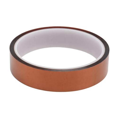 ROMISBABA 33M Hitzebeständiges Polyimidfilm Klebeband Hochtemperatur Isolierband für Leiterplatten Goldleitungen und Wellenlöten Temperaturbeständig ROMISBABA 33M Hitzebeständiges Polyimidfilm Klebeband Hochtemperatur Isolierband für Leiterplatten Goldleitungen und Wellenlöten Temperaturbeständig von ROMISBABA