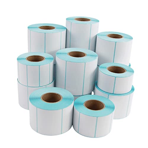 ROMISBABA 4 Rollen Selbstklebende Thermoetiketten für Etikettendrucker Wasserfestes Reißfestes Versandetikettenpapier für Büro Lager Versand und Organisieren von Ordnern und Behältern ROMISBABA 4 Rollen Selbstklebende Thermoetiketten für Etikettendrucker Wasserfestes Reißfestes Versandetikettenpapier für Büro Lager Versand und Organisieren von Ordnern und Behältern von ROMISBABA