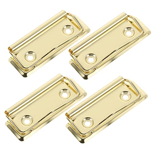 ROMISBABA 4 Stück Metallische Klemmbretter Praktische Binder Clips für Lehrer Bürobedarf Vielseitig Einsetzbar für Dokumente Etikettierung und ROMISBABA 4 Stück Metallische Klemmbretter Praktische Binder Clips für Lehrer Bürobedarf Vielseitig Einsetzbar für Dokumente Etikettierung und von ROMISBABA