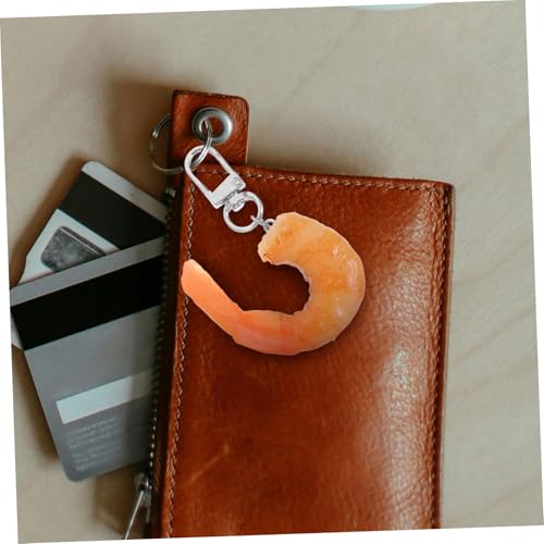 ROMISBABA 4 Stück Realistische Garnelen Schlüsselanhänger aus Robustem PVC Kreative Food Charms für Schlüssel Rucksäcke Geldbörsen Langlebige Anhänger als Originelle Partygeschenke ROMISBABA 4 Stück Realistische Garnelen Schlüsselanhänger aus Robustem PVC Kreative Food Charms für Schlüssel Rucksäcke Geldbörsen Langlebige Anhänger als Originelle Partygeschenke von ROMISBABA