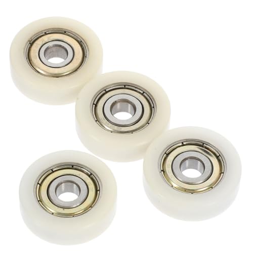 ROMISBABA 4-teiliges Universal-rollenrad Aus Nylon: Für Schiebetüren, Fenster Und Schränke, Möbelbeschläge Mit Hoher Tragkraft ROMISBABA 4-teiliges Universal-rollenrad Aus Nylon: Für Schiebetüren, Fenster Und Schränke, Möbelbeschläge Mit Hoher Tragkraft von ROMISBABA