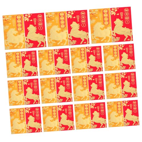 ROMISBABA 48 Stück Vietnamesische Neujahrsumschläge Pferde Rote Umschläge Taschen Hochwertiges Papier Traditionelle Frühlingsfest Geschenke für Asiatische Lunarfeier ROMISBABA 48 Stück Vietnamesische Neujahrsumschläge Pferde Rote Umschläge Taschen Hochwertiges Papier Traditionelle Frühlingsfest Geschenke für Asiatische Lunarfeier von ROMISBABA