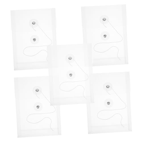 ROMISBABA 5 Stück Teiliges Multifunktionale Dokumententaschen Transparente Aktenaufbewahrung für Notizen und Kleine Gegenstände Praktischer Dateischutz ROMISBABA 5 Stück Teiliges Multifunktionale Dokumententaschen Transparente Aktenaufbewahrung für Notizen und Kleine Gegenstände Praktischer Dateischutz von ROMISBABA