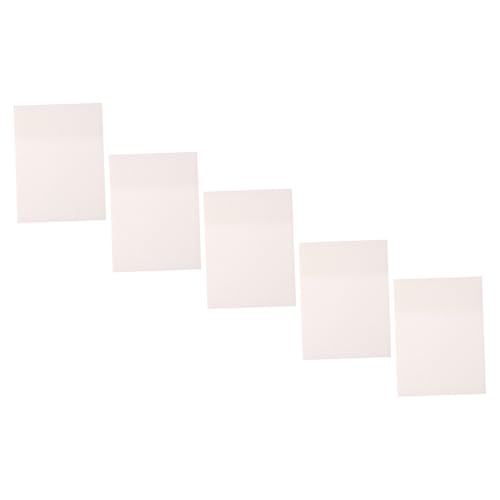 ROMISBABA 5 Stück Teiliges Transparentes Wasserdichtes Memo Pads Selbstklebende Haftnotizen für Schule Büro und Zuhause Sichere und Praktische Schreibzettel für Studenten und Allgemeine ROMISBABA 5 Stück Teiliges Transparentes Wasserdichtes Memo Pads Selbstklebende Haftnotizen für Schule Büro und Zuhause Sichere und Praktische Schreibzettel für Studenten und Allgemeine von ROMISBABA