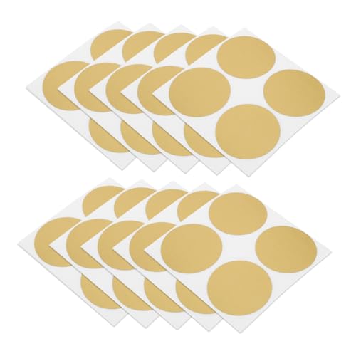 ROMISBABA 50 Stück Rubbelaufkleber Rund Goldfarbig Selbstklebend Reißfest zum Selbergestalten von DIY Rubbellosen für Geburtstagsfeiern Hochzeiten und Partys Kreative Überraschungsspiele ROMISBABA 50 Stück Rubbelaufkleber Rund Goldfarbig Selbstklebend Reißfest zum Selbergestalten von DIY Rubbellosen für Geburtstagsfeiern Hochzeiten und Partys Kreative Überraschungsspiele von ROMISBABA