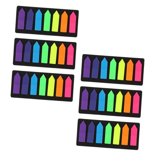 ROMISBABA 6 Sätze Farbige Haftnotizen mit Beschreibbaren Aufklebern Selbstklebende Memo Pads für Büro und Studium Langlebig Leicht zu Beschriften und Vielseitig Einsetzbar ROMISBABA 6 Sätze Farbige Haftnotizen mit Beschreibbaren Aufklebern Selbstklebende Memo Pads für Büro und Studium Langlebig Leicht zu Beschriften und Vielseitig Einsetzbar von ROMISBABA