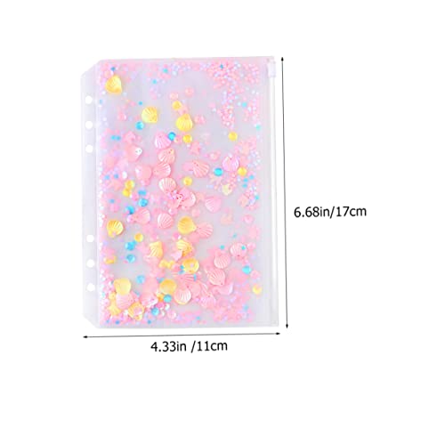 ROMISBABA 6 Stück Teiliges Loose Leaf Notizbuch mit Blinder Pockets Transparente Reißverschluss Taschen Praktische Dokumentenmappe für Ordner für Büro Schule und Reisen ROMISBABA 6 Stück Teiliges Loose Leaf Notizbuch mit Blinder Pockets Transparente Reißverschluss Taschen Praktische Dokumentenmappe für Ordner für Büro Schule und Reisen von ROMISBABA