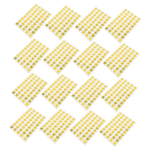 ROMISBABA 60 Blatt Goldene Sternaufkleber Selbstklebend Glänzend Kleine Metallfolie Sterne Belohnungsaufkleber für Lehrer für Klassenzimmer Bastel und Heimprojekte ROMISBABA 60 Blatt Goldene Sternaufkleber Selbstklebend Glänzend Kleine Metallfolie Sterne Belohnungsaufkleber für Lehrer für Klassenzimmer Bastel und Heimprojekte von ROMISBABA