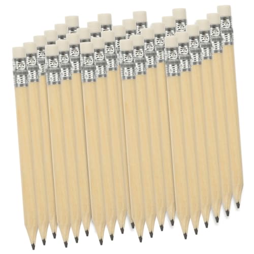 ROMISBABA 60 Stück Kurze Natürliche Holzbleistifte mit Radiergummi Ergonomisch Leichte Schreibstifte für Schüler Künstler Kleine Bruchsichere Buntstifte für Schule Zeichnen Malen ROMISBABA 60 Stück Kurze Natürliche Holzbleistifte mit Radiergummi Ergonomisch Leichte Schreibstifte für Schüler Künstler Kleine Bruchsichere Buntstifte für Schule Zeichnen Malen von ROMISBABA