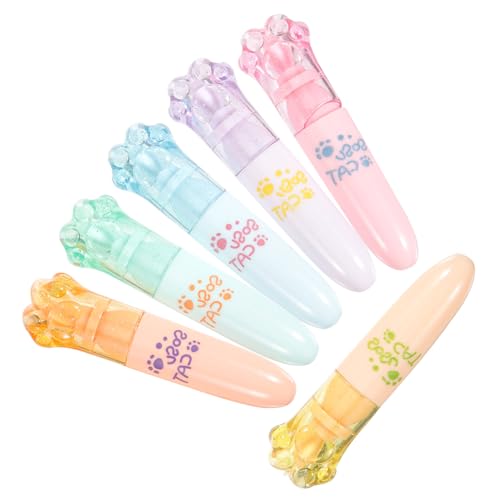 ROMISBABA 6Stücke Teiliges Cartoon Highlighter für Schüler Tragbare Marker für Schule und Alltag Hervorheben Wichtiger Informationen Extra Glattes Schreibsystem Leicht Abziehbar ROMISBABA 6Stücke Teiliges Cartoon Highlighter für Schüler Tragbare Marker für Schule und Alltag Hervorheben Wichtiger Informationen Extra Glattes Schreibsystem Leicht Abziehbar von ROMISBABA