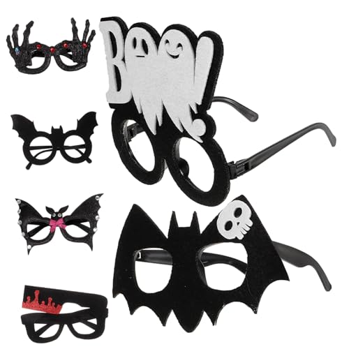 ROMISBABA 6stücke Teiliges Halloween-brillen Mit Gruseligen Designs Für Partys Und Fotorequisiten Bunte Kreative Party-dekoration Für Erwachsene Für Kostümpartys Familienfeiern Und ROMISBABA 6stücke Teiliges Halloween-brillen Mit Gruseligen Designs Für Partys Und Fotorequisiten Bunte Kreative Party-dekoration Für Erwachsene Für Kostümpartys Familienfeiern Und von ROMISBABA