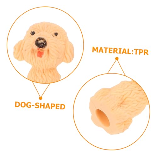 ROMISBABA 7 Stück Teiliges Niedliches Hunde Radiergummi aus Robustem Tpr Material Kreatives Tierdesign Sicher und Tragbar für Schüler als Schulsachen und Geschenk von ROMISBABA