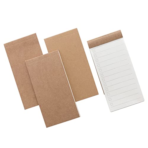 ROMISBABA 8 Stück Teiliges Notizblock aus Kraftpapier mit To Do Listen Linierten Karierten und Blanko Memo Pads Tragbar für Büro Schule und Alltag ROMISBABA 8 Stück Teiliges Notizblock aus Kraftpapier mit To Do Listen Linierten Karierten und Blanko Memo Pads Tragbar für Büro Schule und Alltag von ROMISBABA