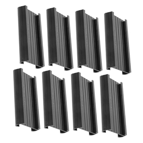 ROMISBABA 8 Stück Teiliges PVC Etikettenhalter Robuste Wiederverwendbare Regaletikettenhalter für Draht und Holzregale zur Beschriftung und Organisation von Aufbewahrungsboxen und ROMISBABA 8 Stück Teiliges PVC Etikettenhalter Robuste Wiederverwendbare Regaletikettenhalter für Draht und Holzregale zur Beschriftung und Organisation von Aufbewahrungsboxen und von ROMISBABA