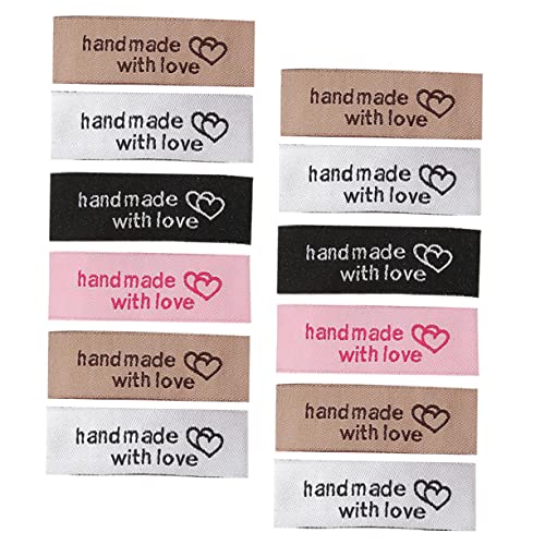 ROMISBABA 80Stücke DIY Bekleidungsetiketten Handgefertigte Nähetiketten für Kreative Nähprojekte und Vielseitig Einsetzbar ROMISBABA 80Stücke DIY Bekleidungsetiketten Handgefertigte Nähetiketten für Kreative Nähprojekte und Vielseitig Einsetzbar von ROMISBABA